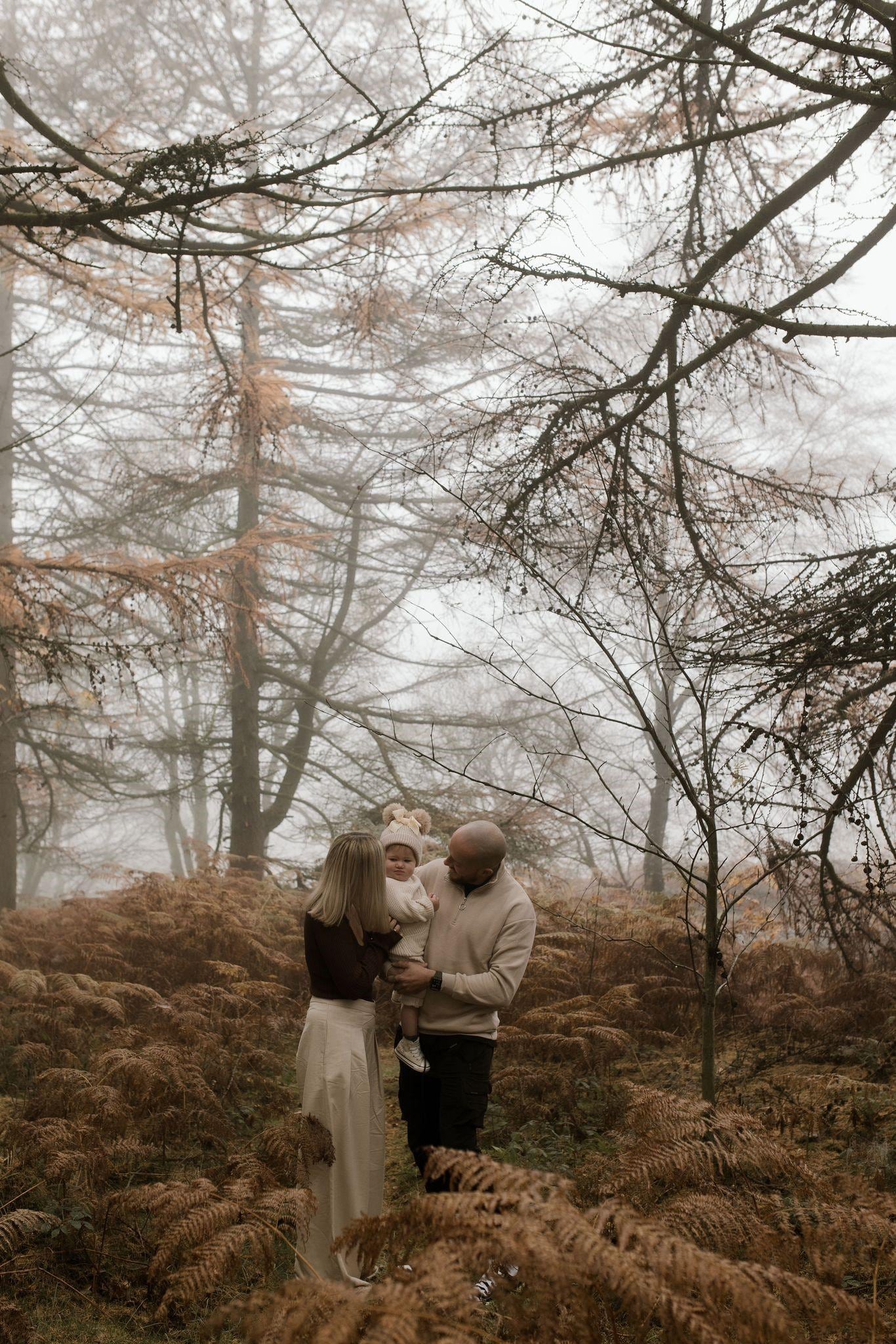 Family walking on location, family photography in the Peak District by Alexandria French Photography