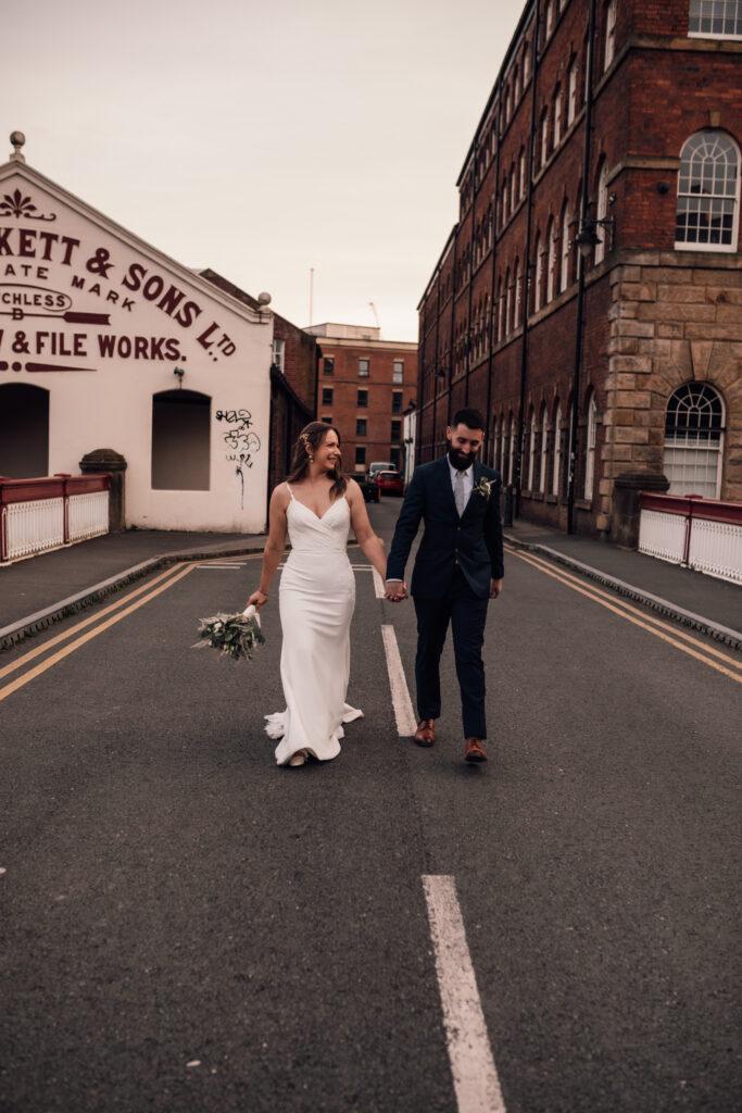 Spring Wedding in Sheffield: Dam Flask and Kelham Island, Sheffield, South Yorkshire, photo 72 by Alexandria French Photography
