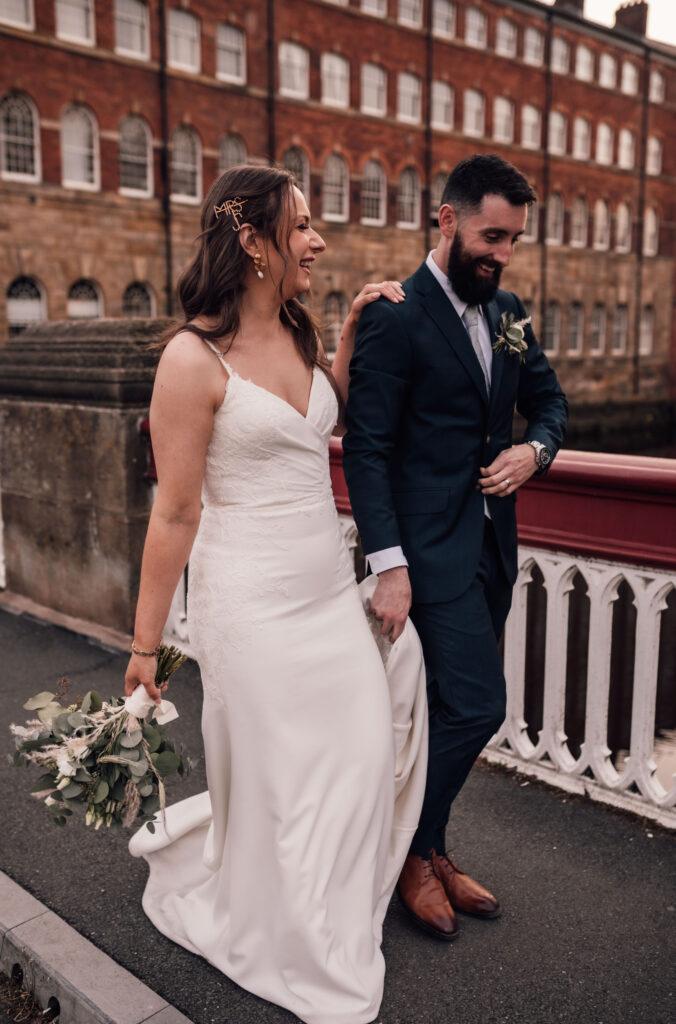 Spring Wedding in Sheffield: Dam Flask and Kelham Island, Sheffield, South Yorkshire, photo 73 by Alexandria French Photography
