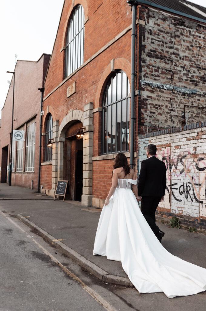 Sheffield Wedding at The Chimney House and The Mowbray, Kelham Island, Sheffield, photo 50 by Alexandria French Photography