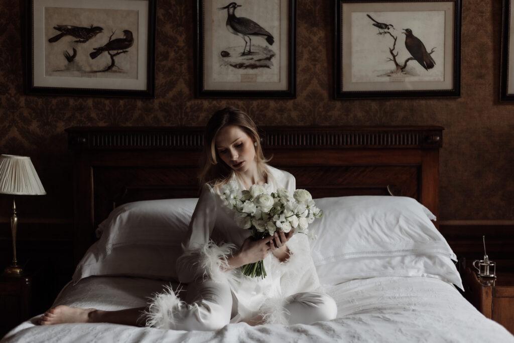 The Beauty and Romance of morning Bridal Portraits, photo 10 by Alexandria French Photography