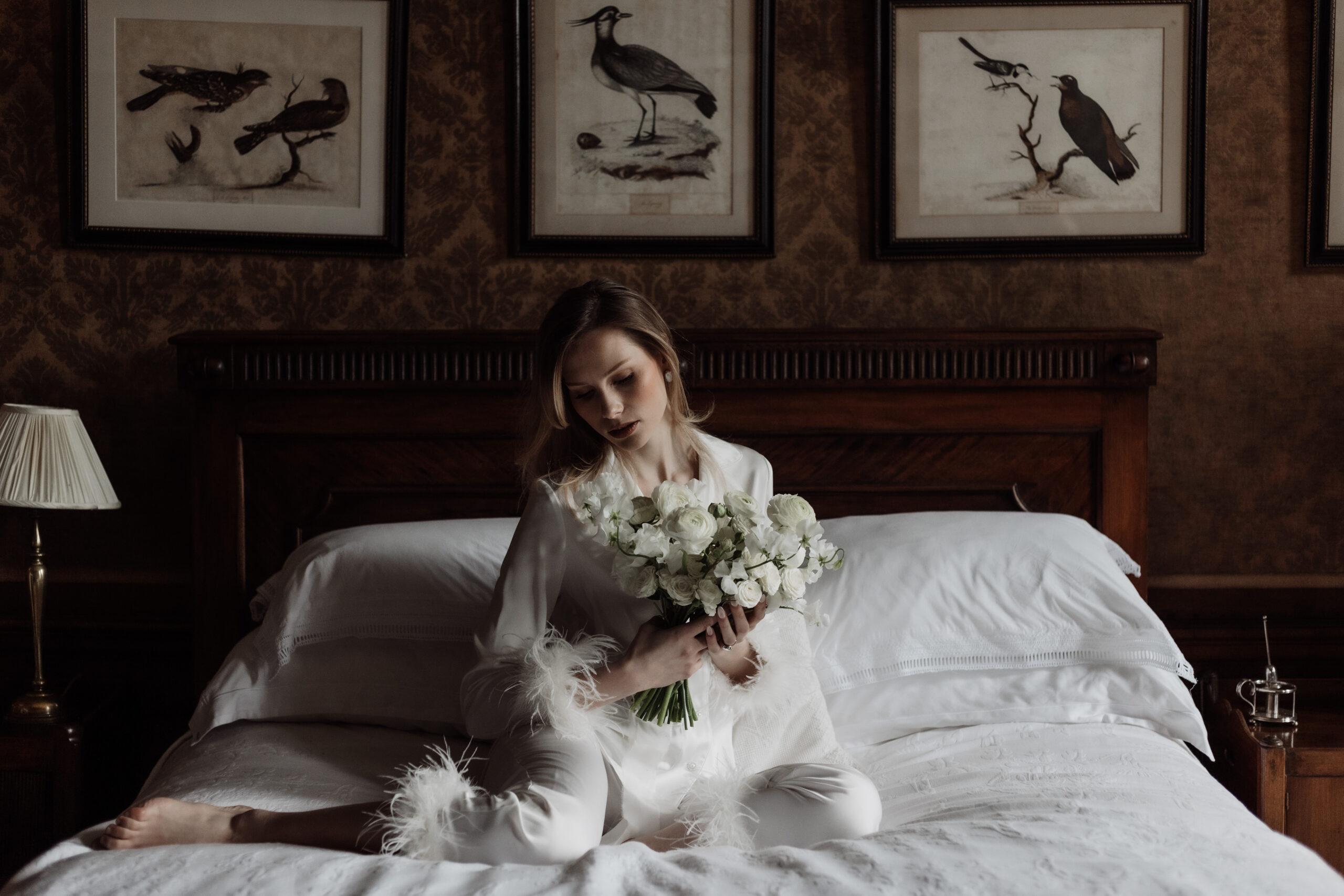 The Beauty and Romance of morning Bridal Portraits