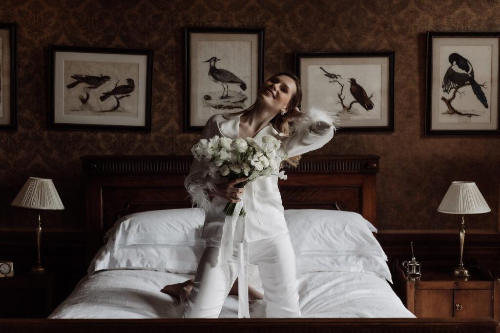 The Beauty and Romance of morning Bridal Portraits, photo 11 by Alexandria French Photography