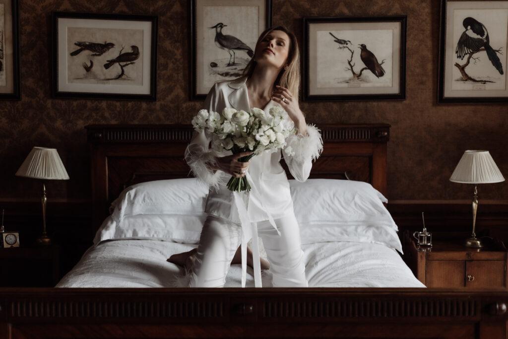 The Beauty and Romance of morning Bridal Portraits, photo 12 by Alexandria French Photography