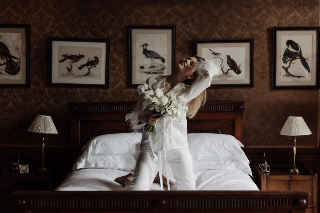 The Beauty and Romance of morning Bridal Portraits, photo 13 by Alexandria French Photography