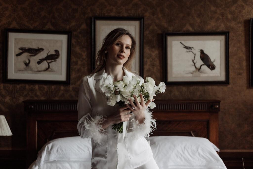 The Beauty and Romance of morning Bridal Portraits, photo 14 by Alexandria French Photography
