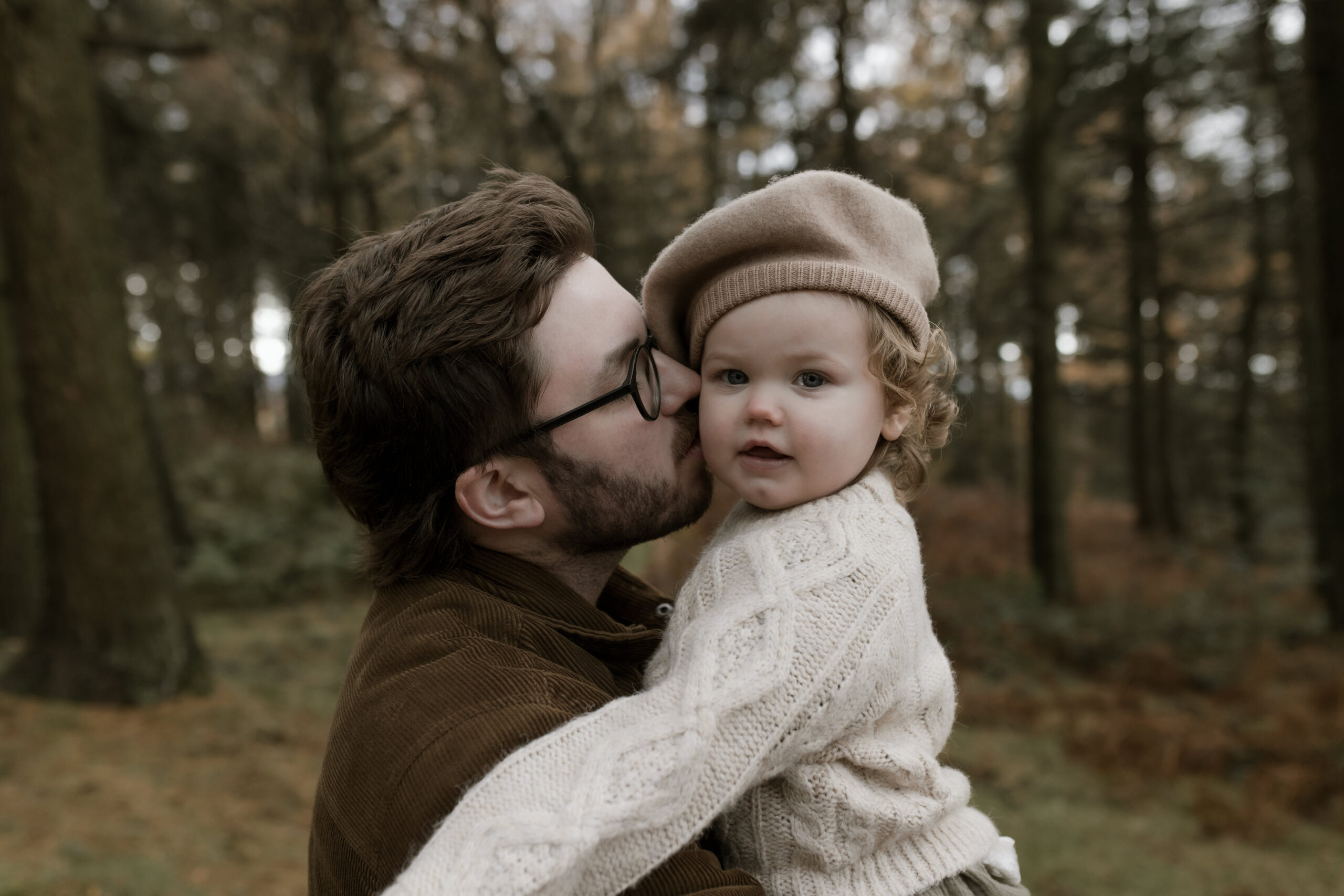 Christmas Family Photoshoot in the Peak District