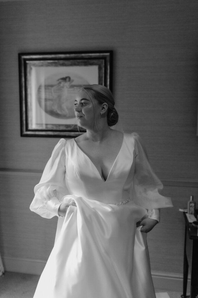 Whitley Hall Wedding, Sheffield, South Yorkshire, photo 7 by Alexandria French Photography