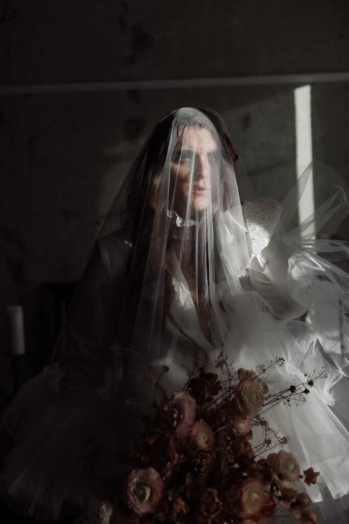 lgbtq wedding portrait by a fine art wedding photographer. Creating art within wedding photography