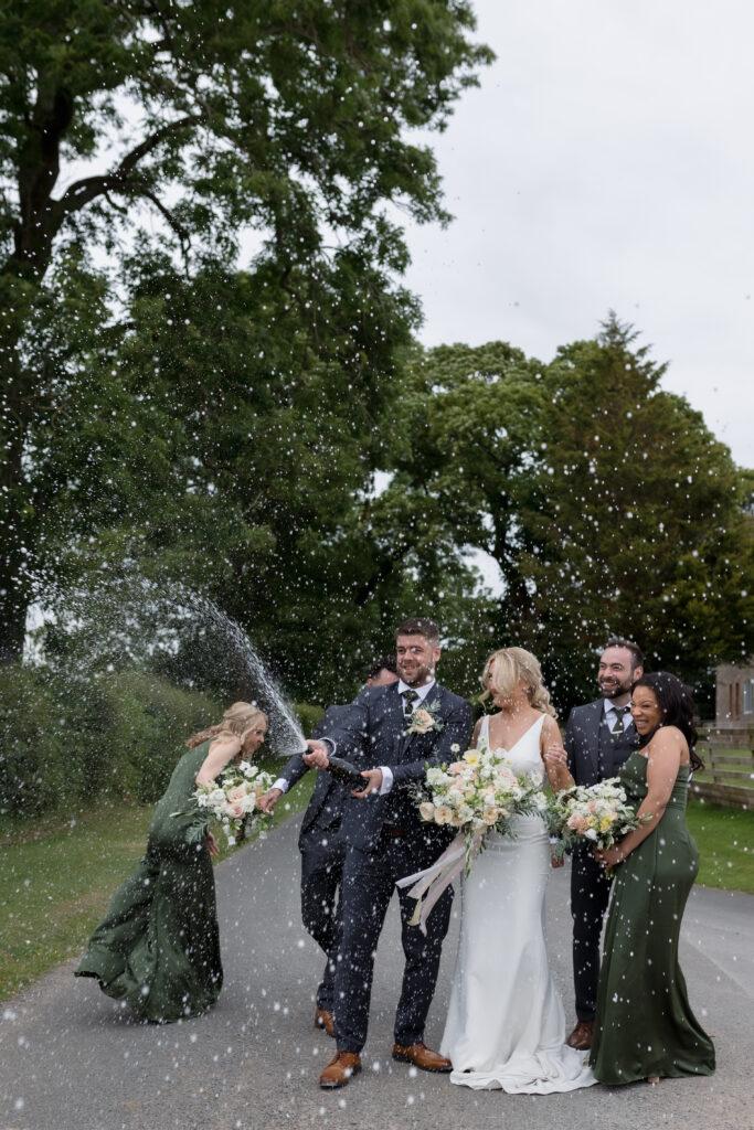 Eden Barn Wedding, Little Musgrave, Cumbria, photo 46 by Alexandria French Photography