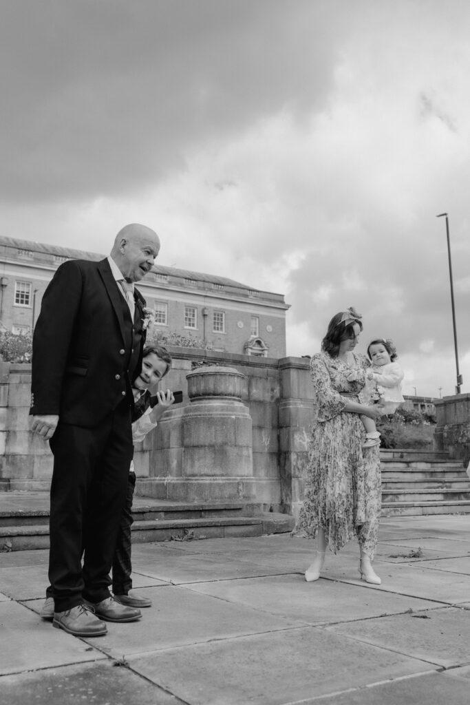Town Hall Ceremony and Peak Edge Hotel Reception, Chesterfield, Derbyshire, photo 17 by Alexandria French Photography