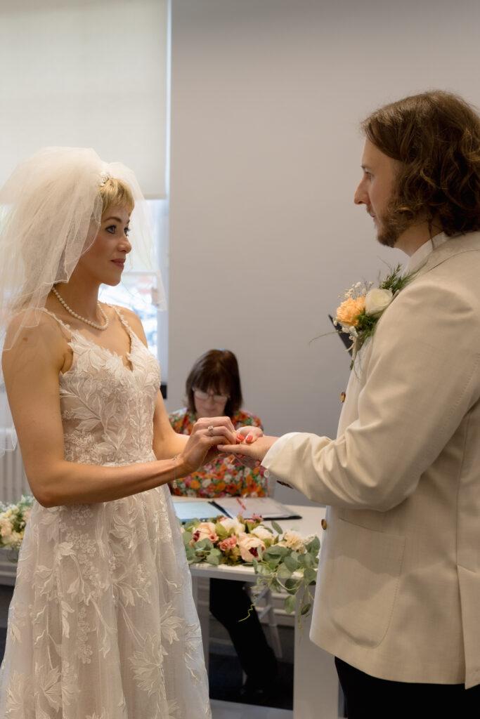 Town Hall Ceremony and Peak Edge Hotel Reception, Chesterfield, Derbyshire, photo 6 by Alexandria French Photography
